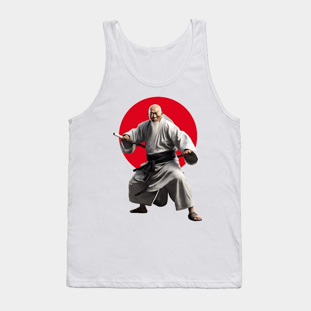 Sifu Martial artist Tank Top by ArtShare